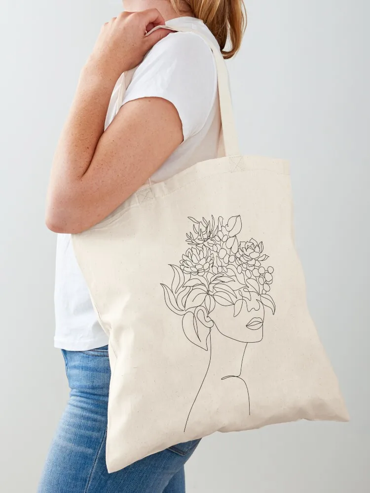 Women Fashion Online Shopping - Plant Head Woman Art Print Woman