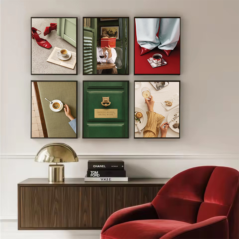 Women'S Fashion Magazine - Fashion Women Afternoon Tea Coffee Poster