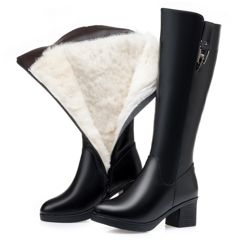 Women'S Fashion Riding Boots - AIYUQI Winter Women Long Boots Genuine