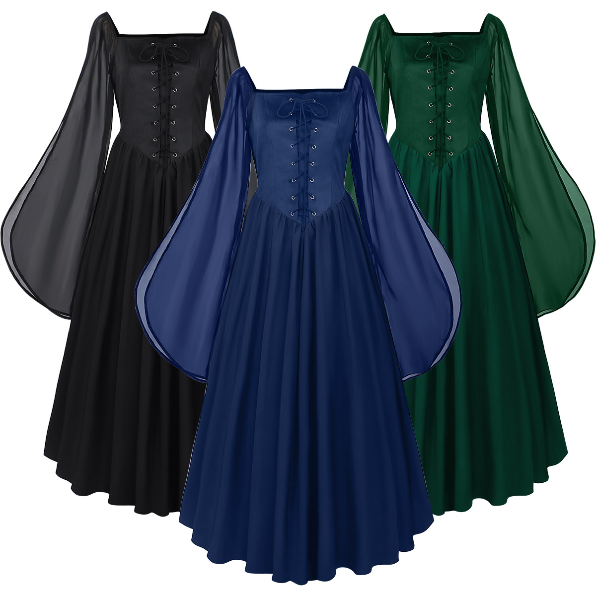 Women'S Fashion Renaissance Period - Medieval Dress Renaissance Period Medieval Long