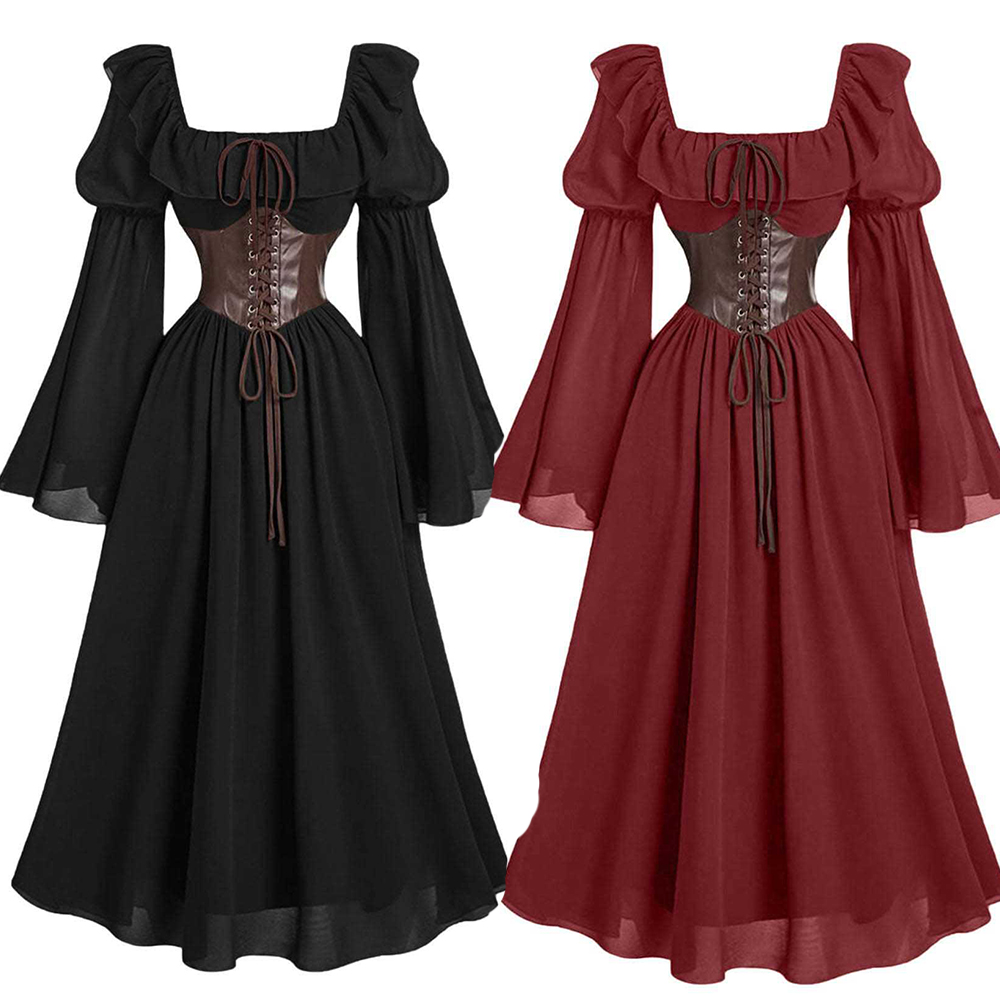 Women'S Fashion Renaissance Period - Renaissance Period Medieval Long Sleeved Women's