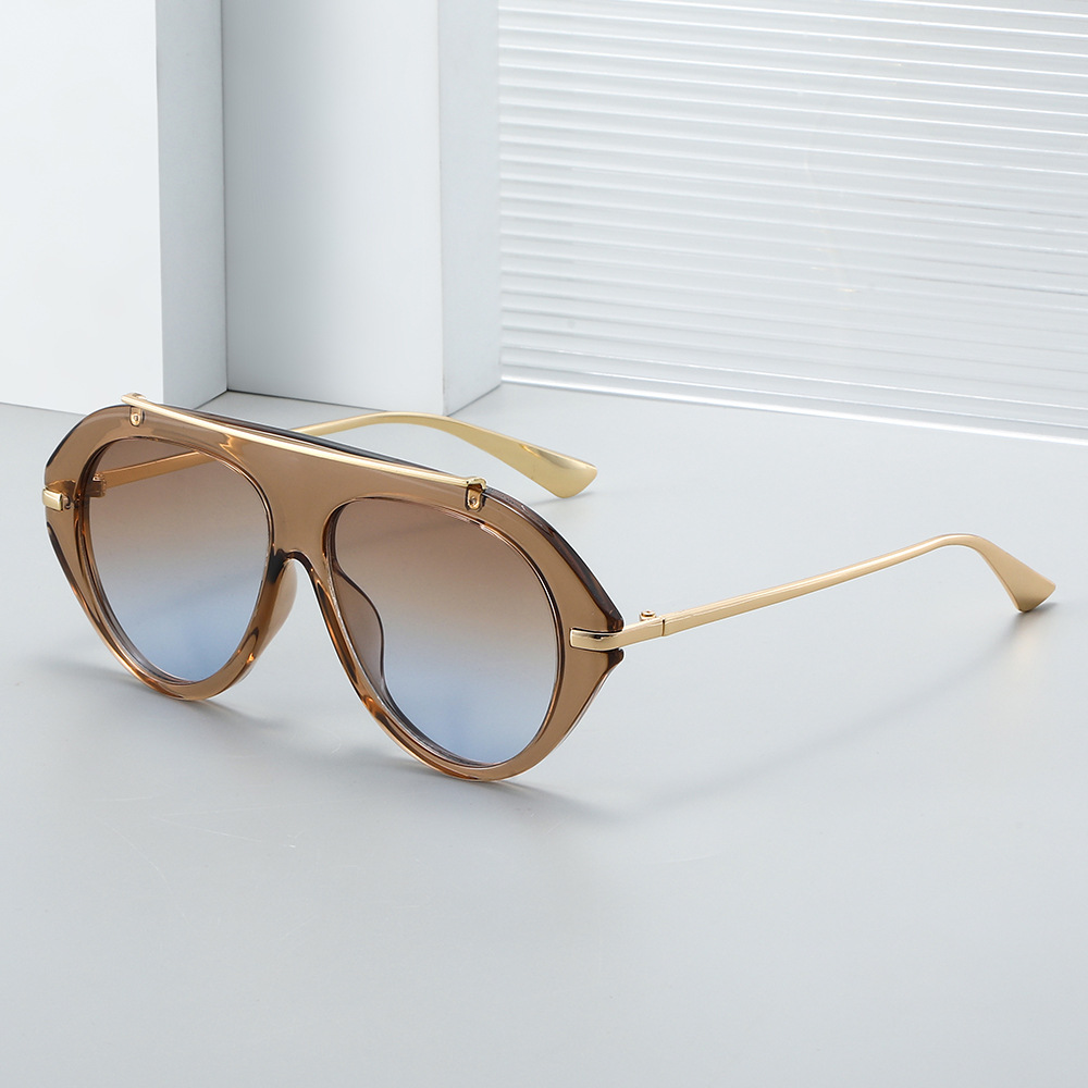 Women'S Fashion In The 70S - New Oversized Pilot Sunglasses Unisex –