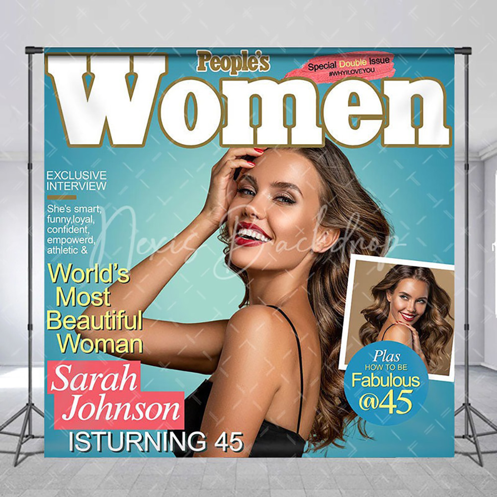 Women'S Fashion Magazine - Personalized Peoples Women Magazine Style Photo