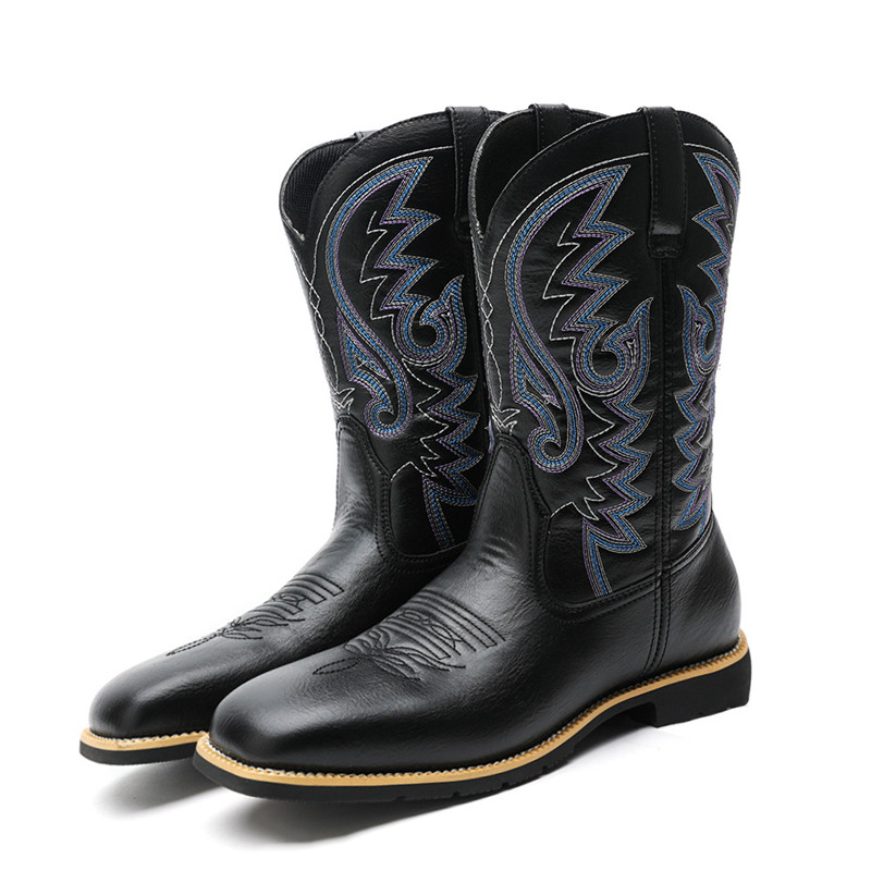 Fashion Men Women Mid-calf Boo - Women'S Fashion Riding Boots ulasan dan harga
