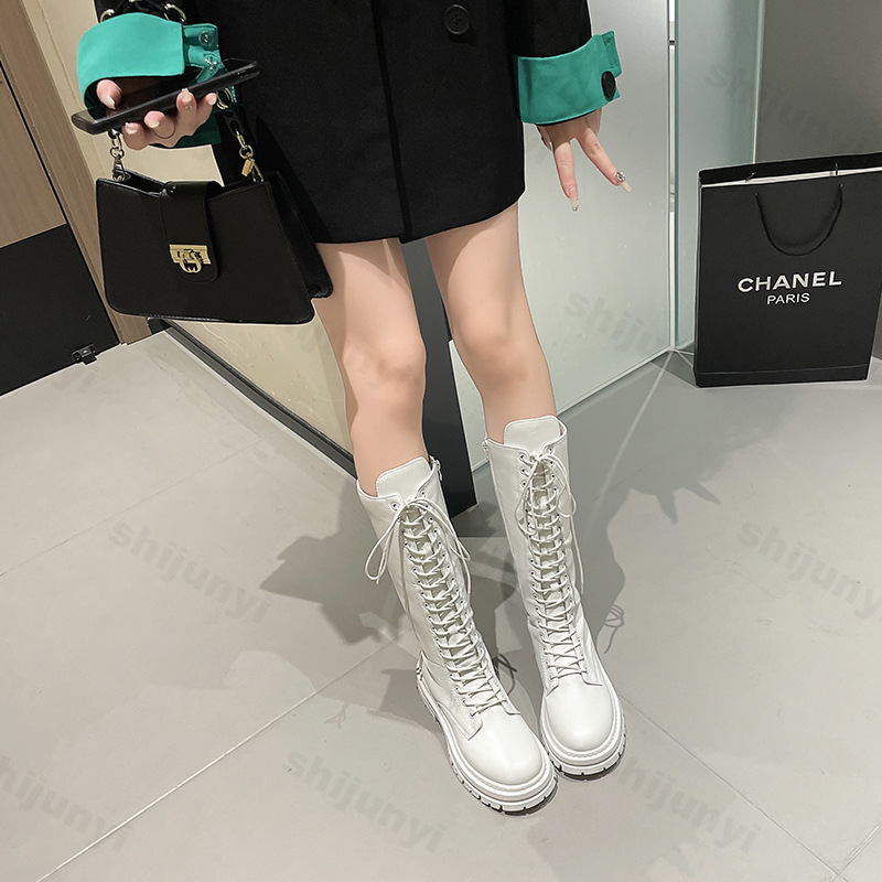 Women Knight's Boots Platform  - Winter Fashion Women Boots ulasan dan harga