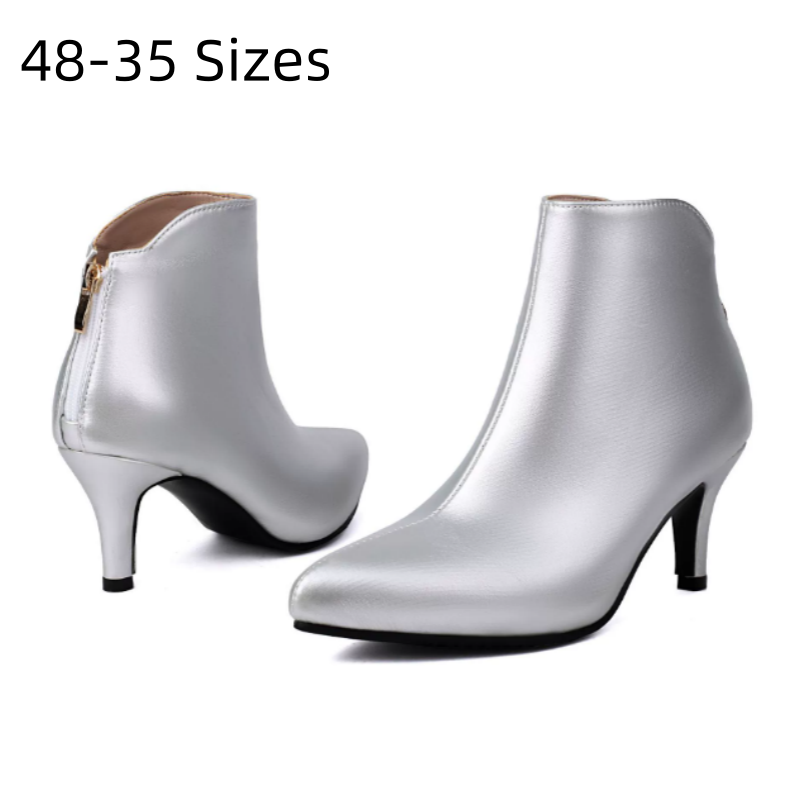 Lady 48 Gold Silver Red Thin H - Women'S Fashion Riding Boots ulasan dan harga