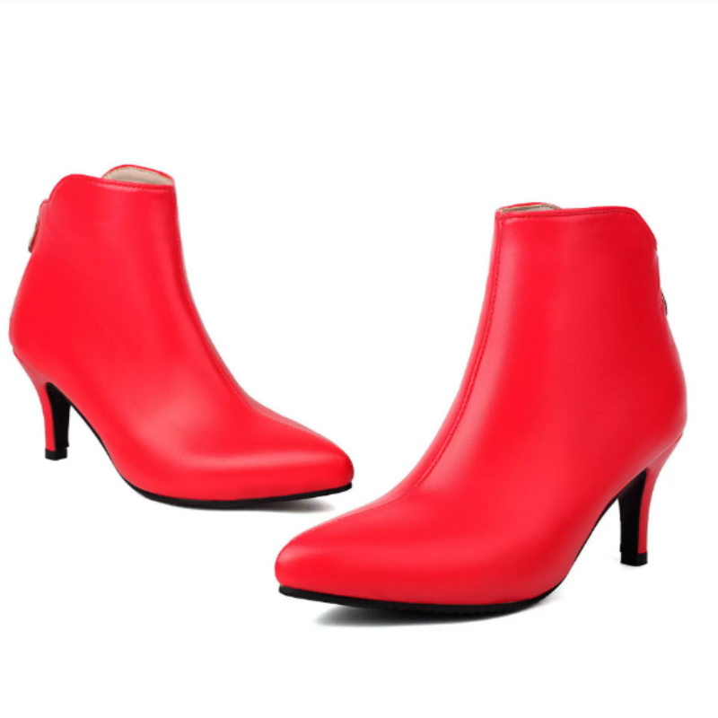 Lady 48 Gold Silver Red Thin H - Women'S Fashion Riding Boots ulasan dan harga