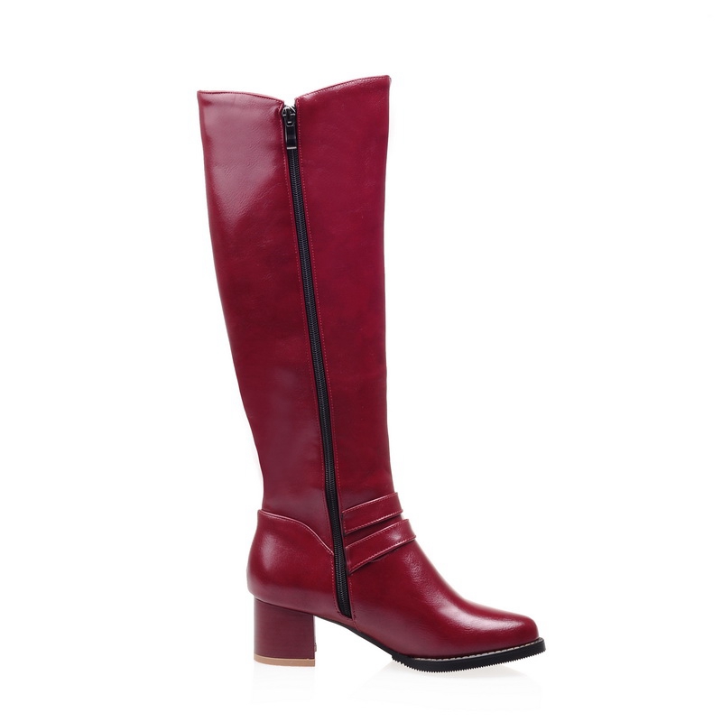 QPLYXCO 2018 fashion Super Sma - Women'S Fashion Riding Boots ulasan dan harga