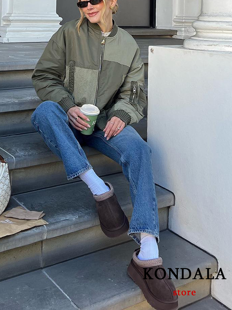  Streetwear Armygreen Bomber J - Women'S Fashion Bomber Jacket ulasan dan harga