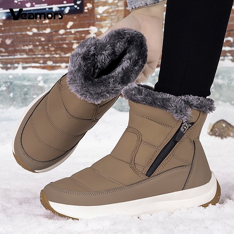 Fashion Women Snow Boots High- - Women'S Fashion Hiking Boots ulasan dan harga
