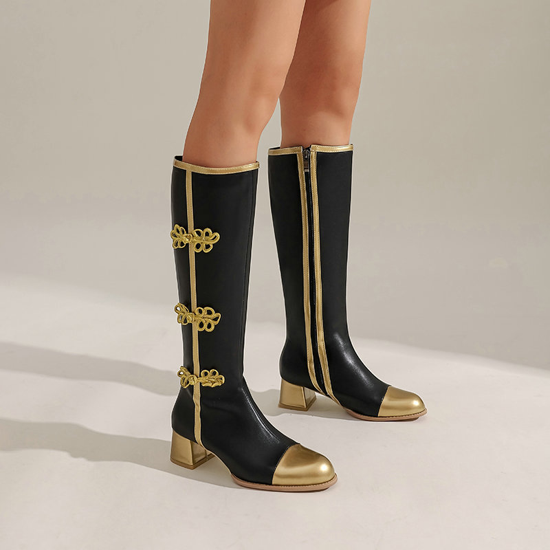 Big Size Fashion Knee High Boo - Winter Fashion Women Boots ulasan dan harga