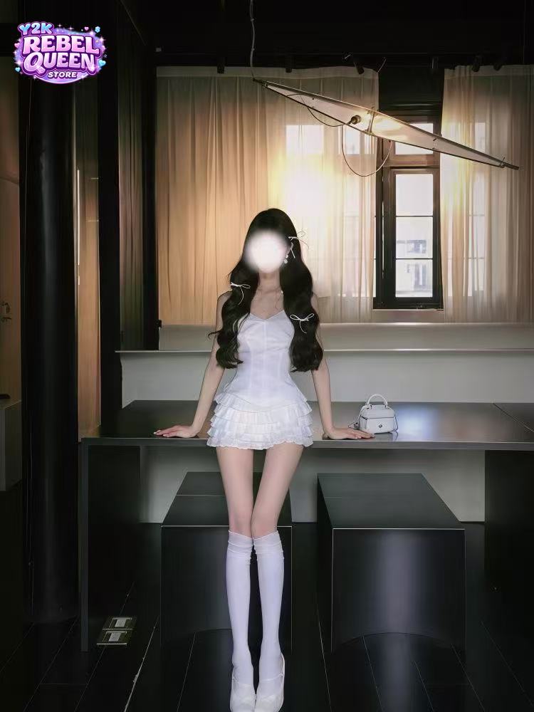 Coquette Sweet Sexy Camisole D - Ruched Dress Mini ulasan dan harga