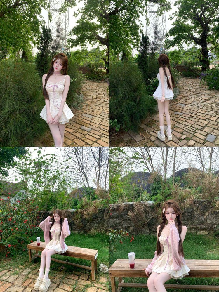 2026 Summer Korean Fashion Des - Ruched Dress Mini ulasan dan harga