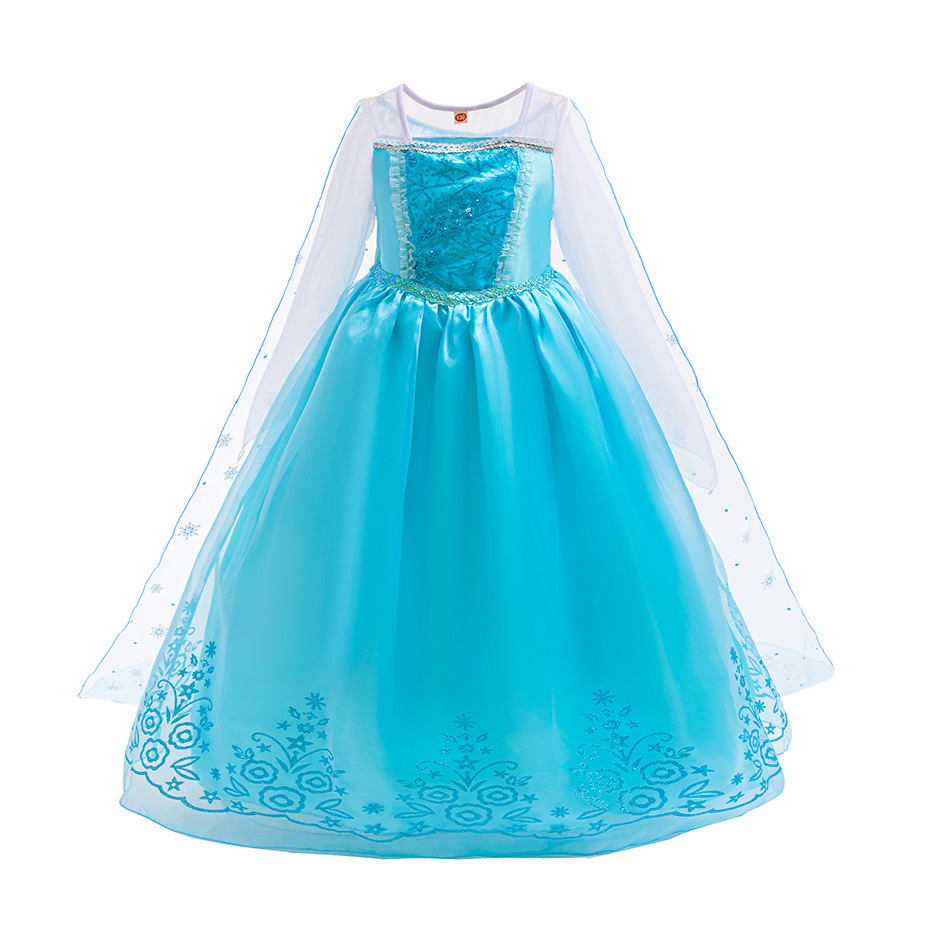 2026 Elsa Blue Long-sleeved Cu - Ruched Dress Mini ulasan dan harga