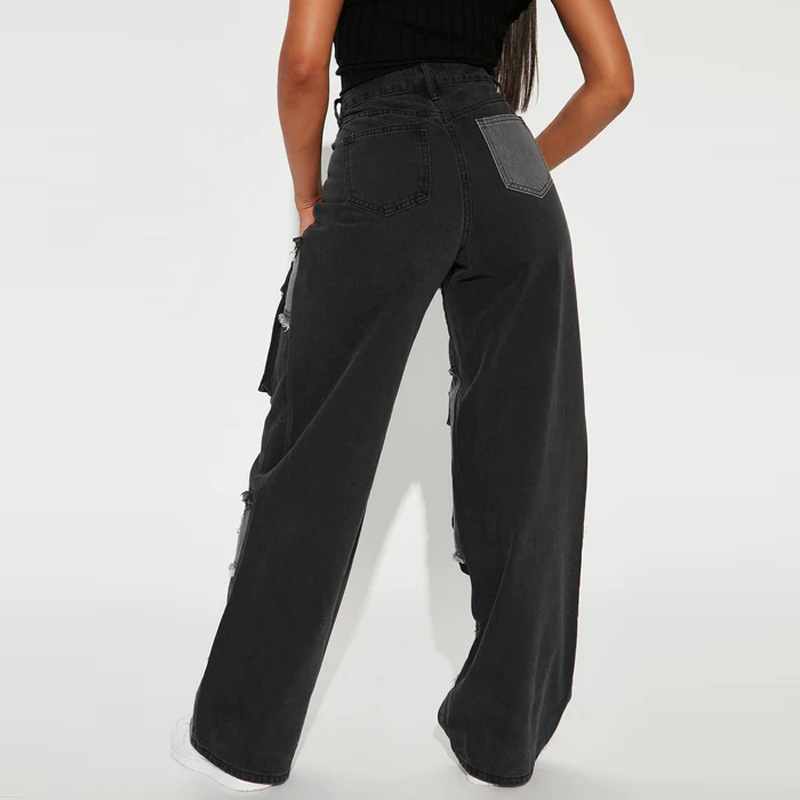 Utility Style Color Block Mult - Women'S Fashion Utility Pants ulasan dan harga