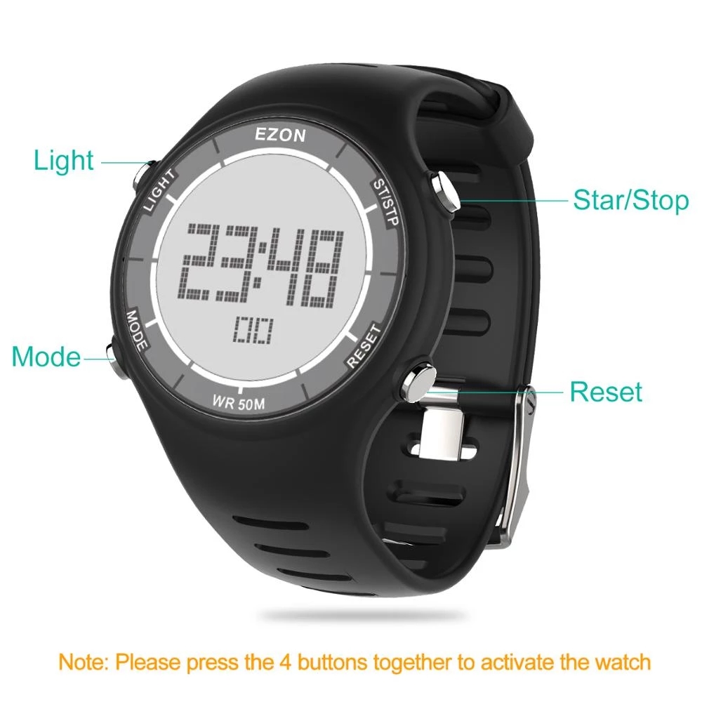 EZON New Fashion Woman Digital - Women'S Fashion Digital Watch ulasan dan harga