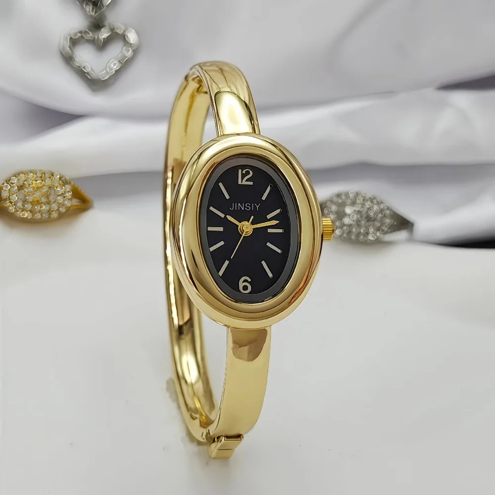 Famous Brand Gold Quartz Watch - Women'S Fashion Digital Watch ulasan dan harga