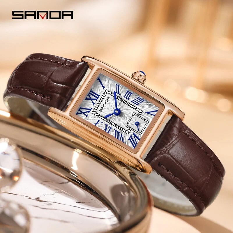 SANDA 1116 New Fashion 2024 El - Women'S Fashion Digital Watch ulasan dan harga