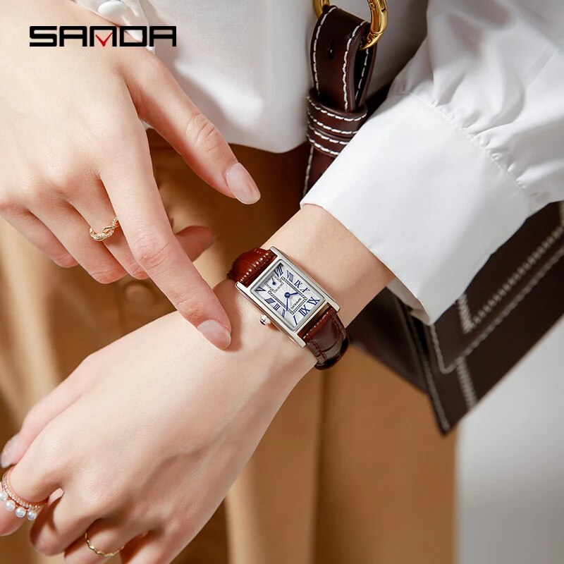SANDA 1116 New Fashion 2024 El - Women'S Fashion Digital Watch ulasan dan harga