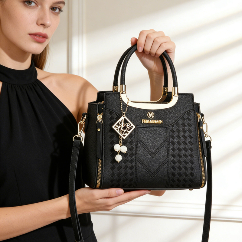 3-piece handbag set made of ly - Crossbody Bag Women ulasan dan harga