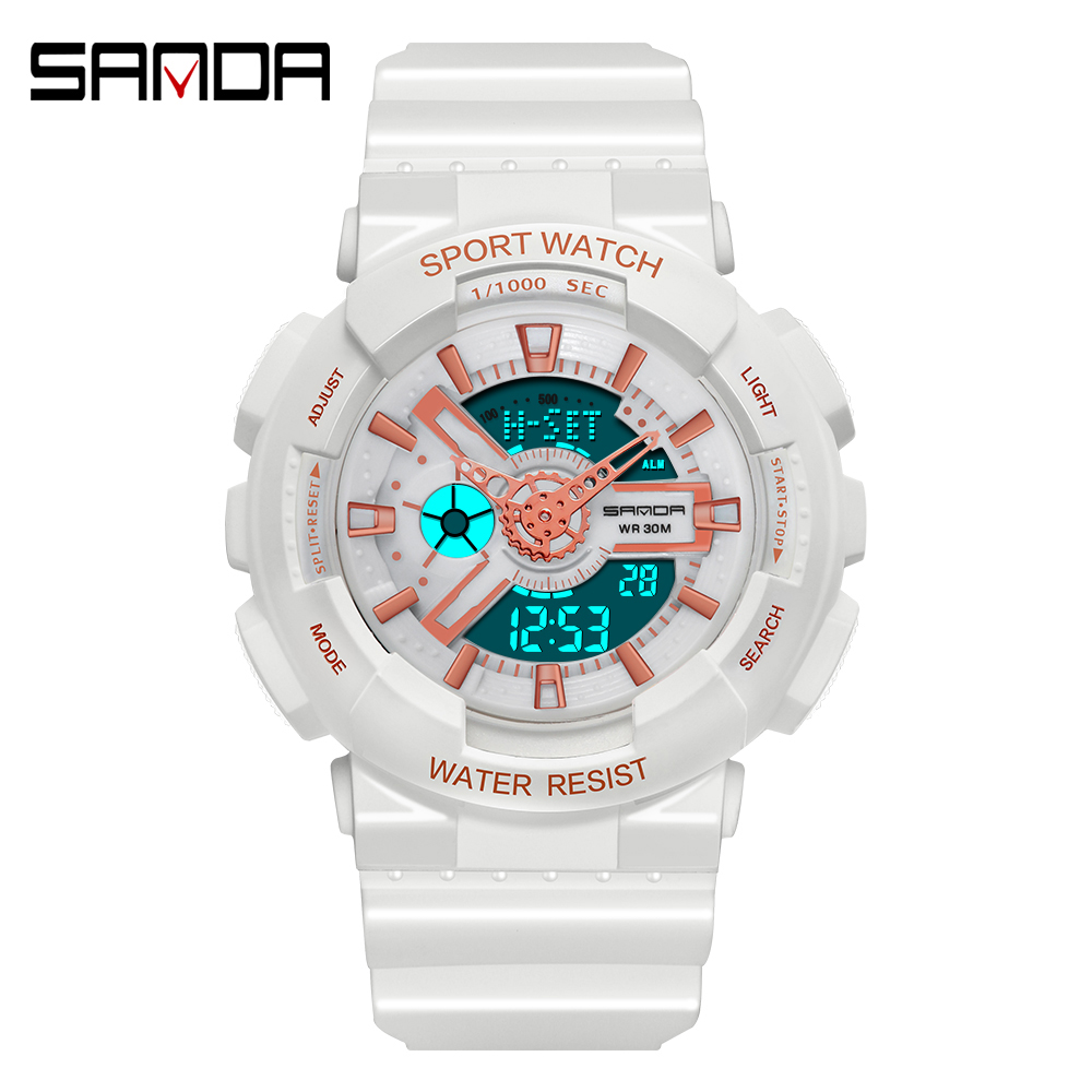 Fashion Sanda Top Brand Outdoo - Women'S Fashion Digital Watch ulasan dan harga
