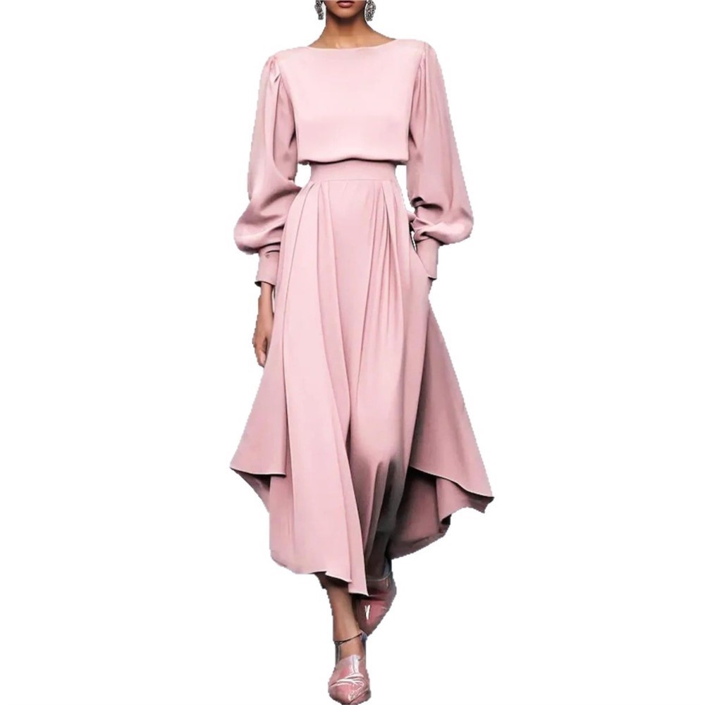 Elegant Women's Autumn Long-sl - Women Fashion Pose ulasan dan harga