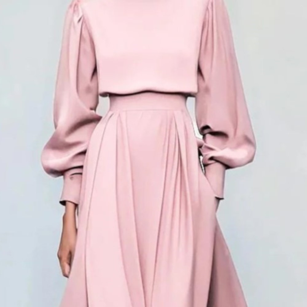 Elegant Women's Autumn Long-sl - Women Fashion Pose ulasan dan harga