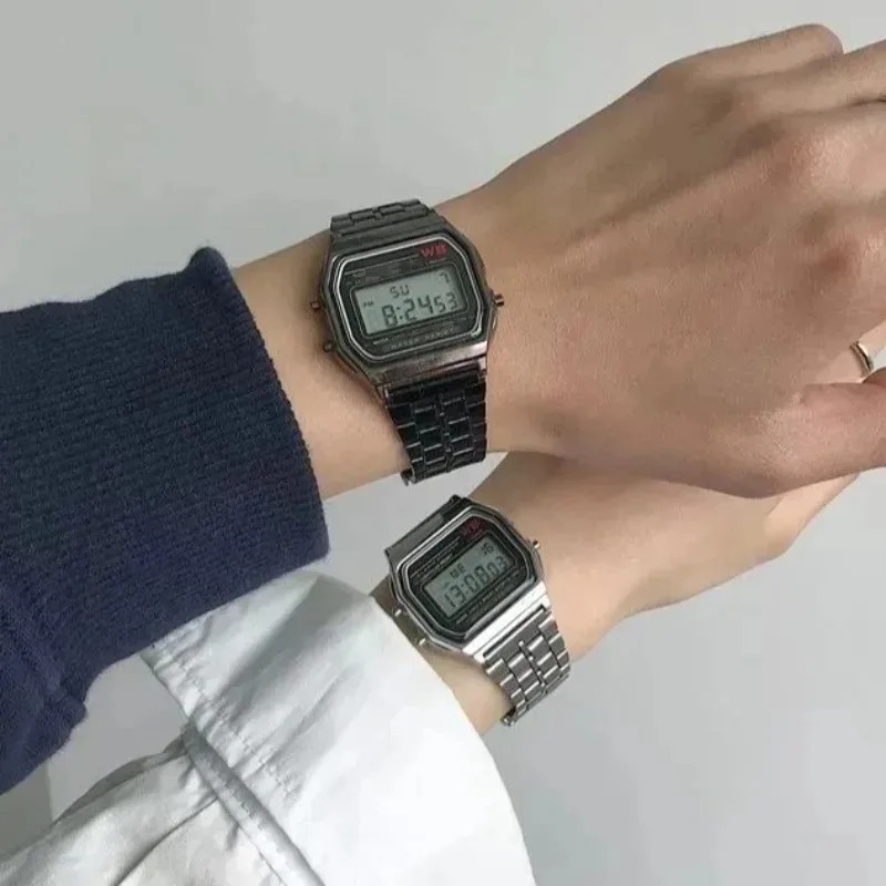 Luxury F91W Steel Band Watches - Women'S Fashion Digital Watch ulasan dan harga