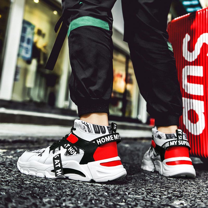 Large Size High Top Chunky Man - Women Fashion Online Shopping ulasan dan harga