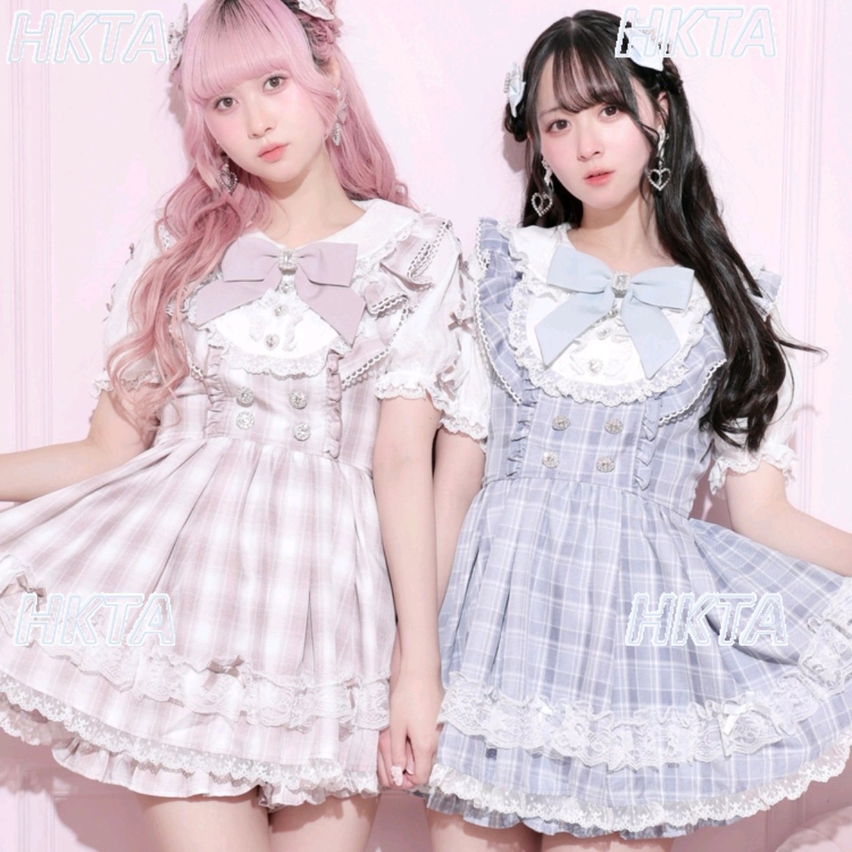 Japanese Style Doll Collar Pla - Ruched Dress Mini ulasan dan harga