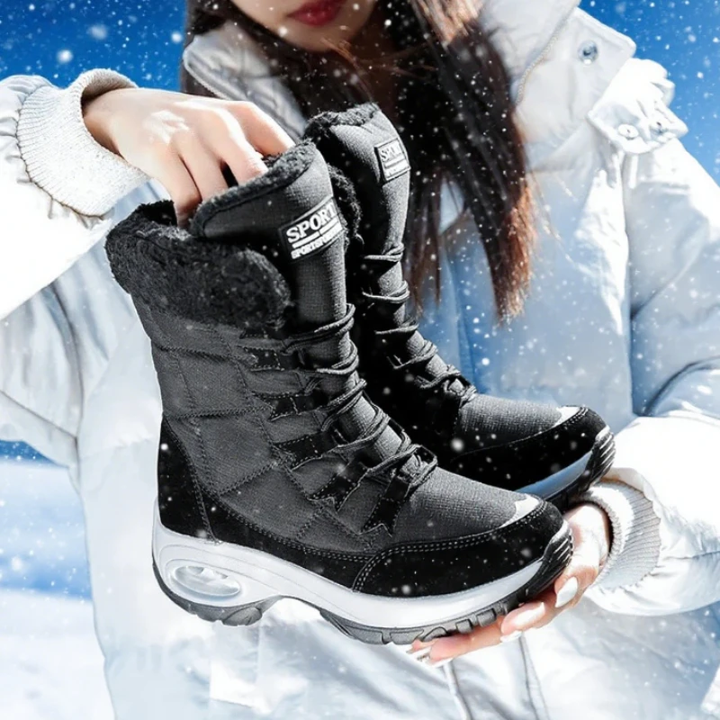 Women Boots Winter Keep Warm H - Women'S Fashion Hiking Boots ulasan dan harga