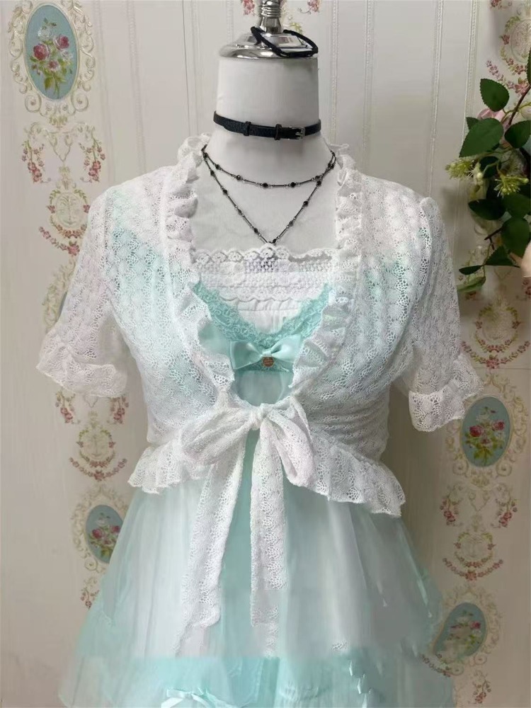 Japanese Kawaii Sweet Cute 2 P - Ruched Dress Mini ulasan dan harga