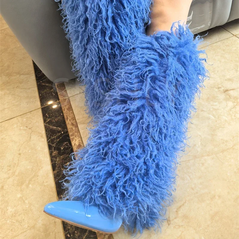 Fashion Candy Colored Plush Kn - Women'S Fashion Magazine ulasan dan harga