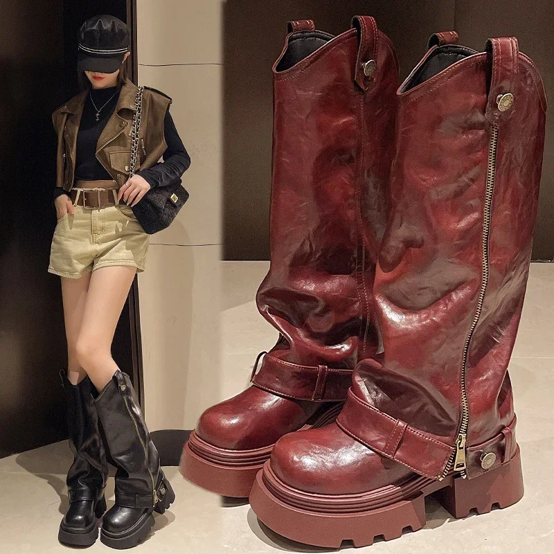 Women's Boots New Style Retro  - Winter Fashion Women Boots ulasan dan harga