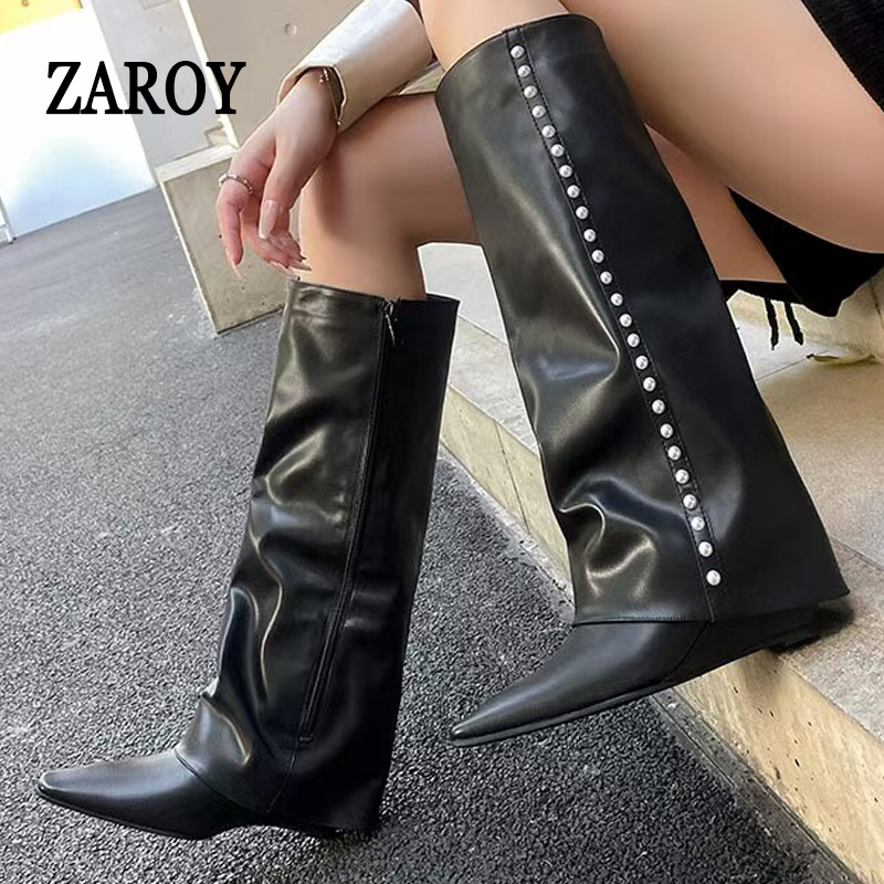ZAROY Women Boots Winter Fashi - Winter Fashion Women Boots ulasan dan harga