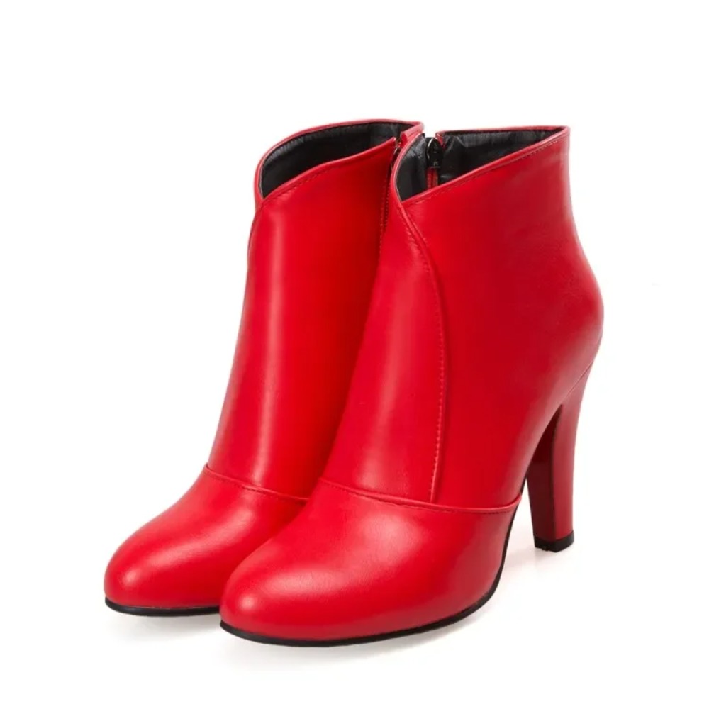 Botas De Mujer Round Toe Ankle - Women'S Fashion Riding Boots ulasan dan harga