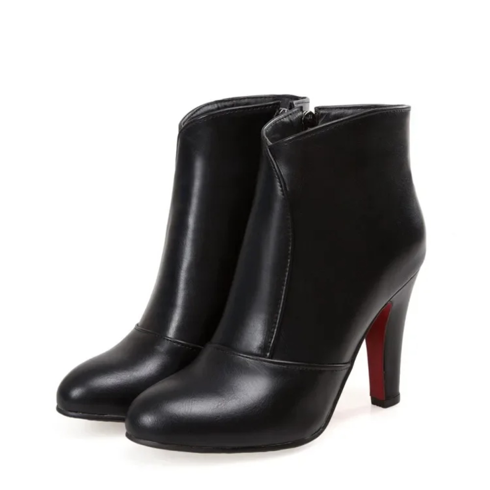 Botas De Mujer Round Toe Ankle - Women'S Fashion Riding Boots ulasan dan harga