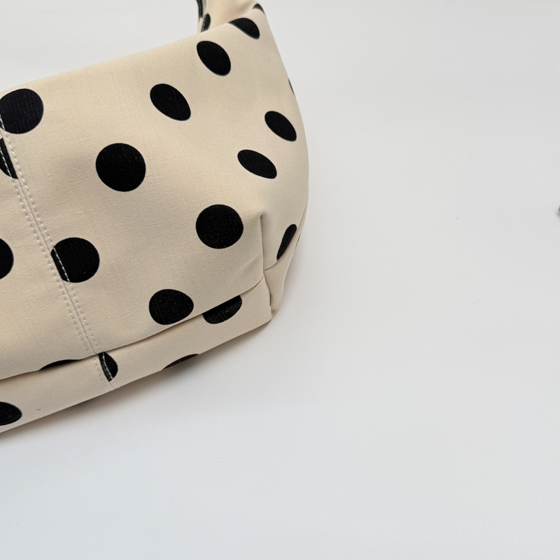 Women Polka Dot Canvas Hobo Un - Crossbody Bag Women ulasan dan harga