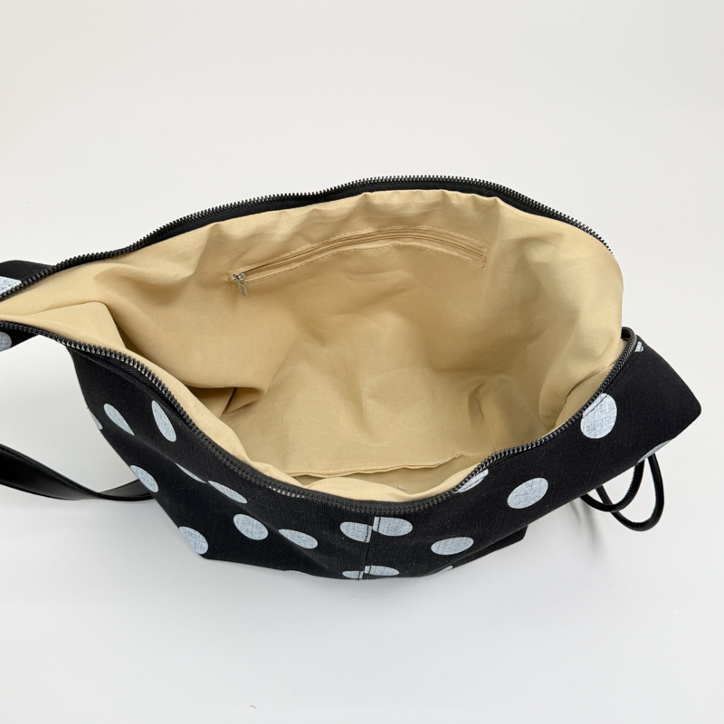 Women Polka Dot Canvas Hobo Un - Crossbody Bag Women ulasan dan harga
