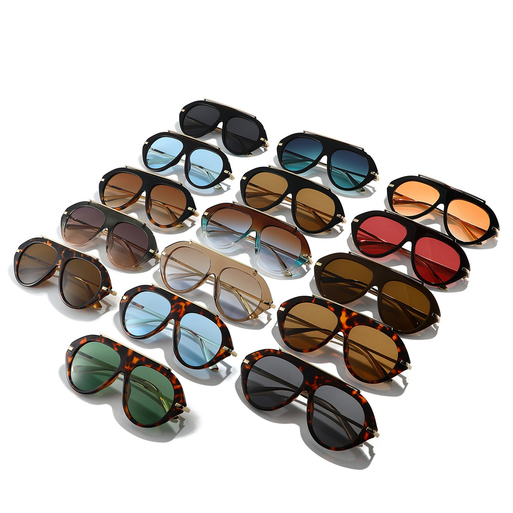 New Oversized Pilot Sunglasses - Women'S Fashion In The 70S ulasan dan harga