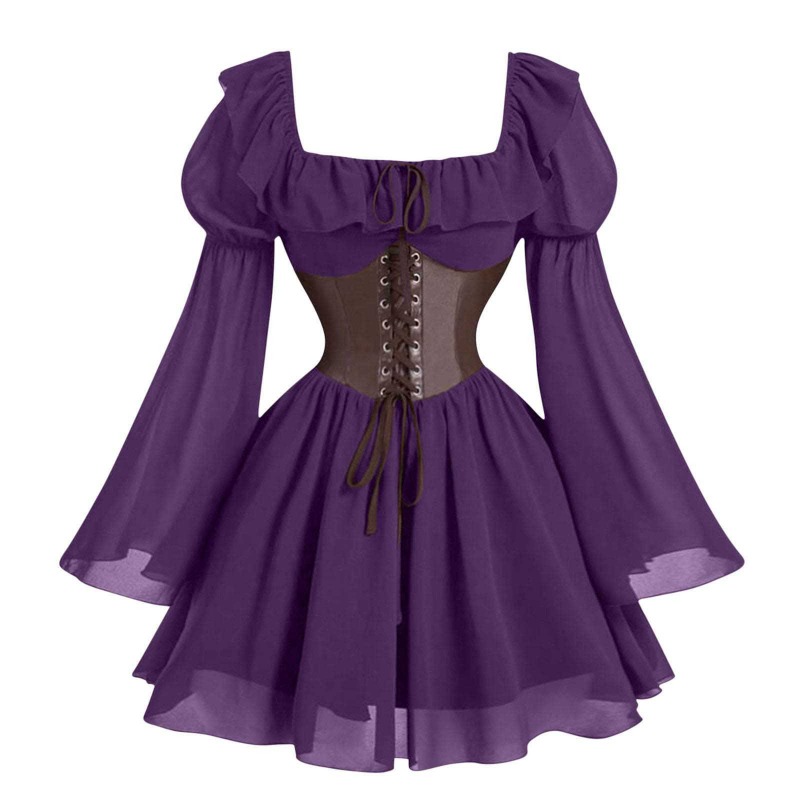 Renaissance Period Medieval Ne - Women'S Fashion Renaissance Period ulasan dan harga