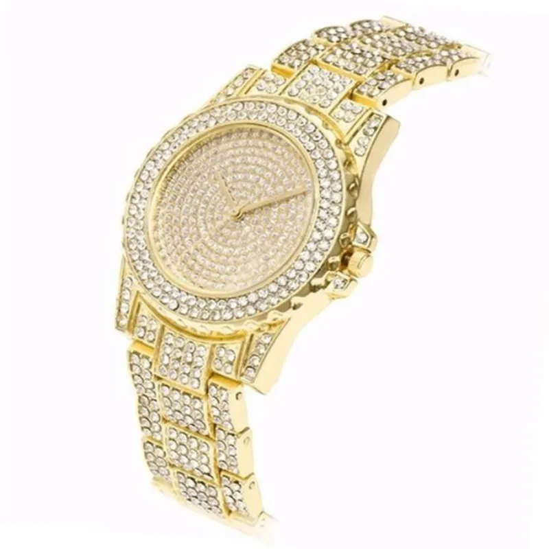 Fashion Crystal Full Steel Wom - Women'S Fashion Digital Watch ulasan dan harga