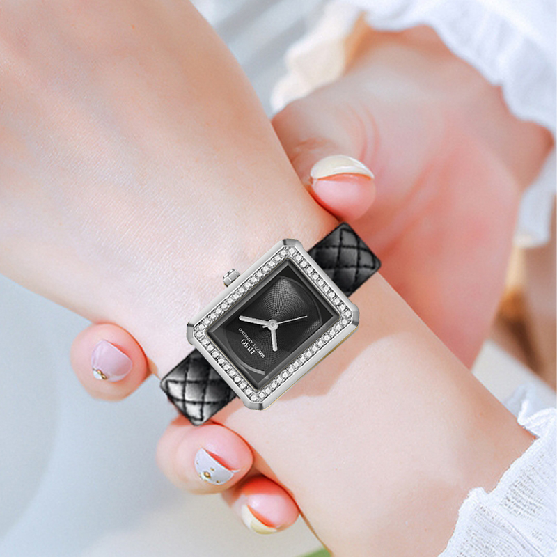 Fashion Leather Woman Watch Re - Women'S Fashion Digital Watch ulasan dan harga