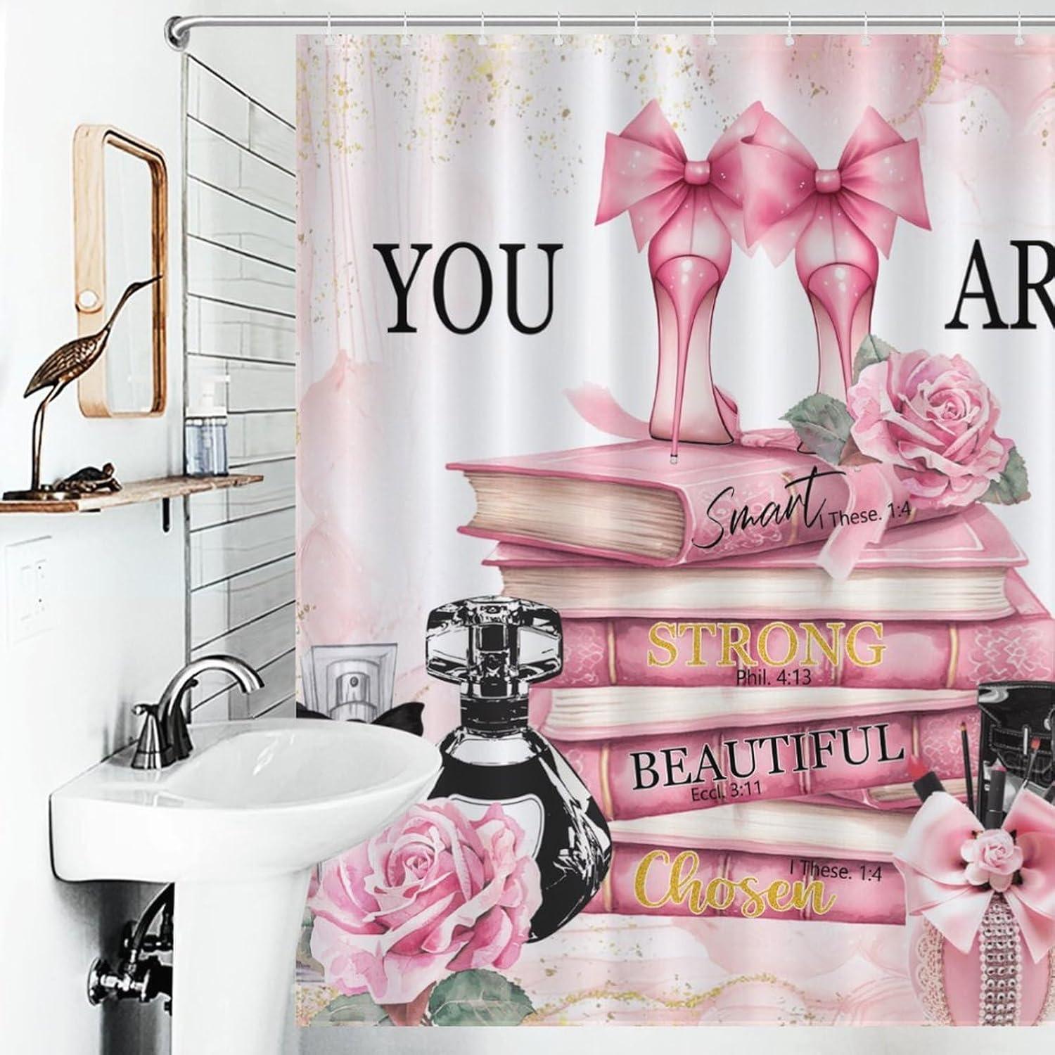 Fashion Woman Shower Curtain f - Women'S Fashion Magazine ulasan dan harga
