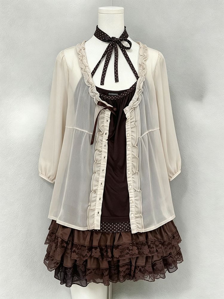 Vintage Hapanese Style Sets Wo - Ruched Dress Mini ulasan dan harga