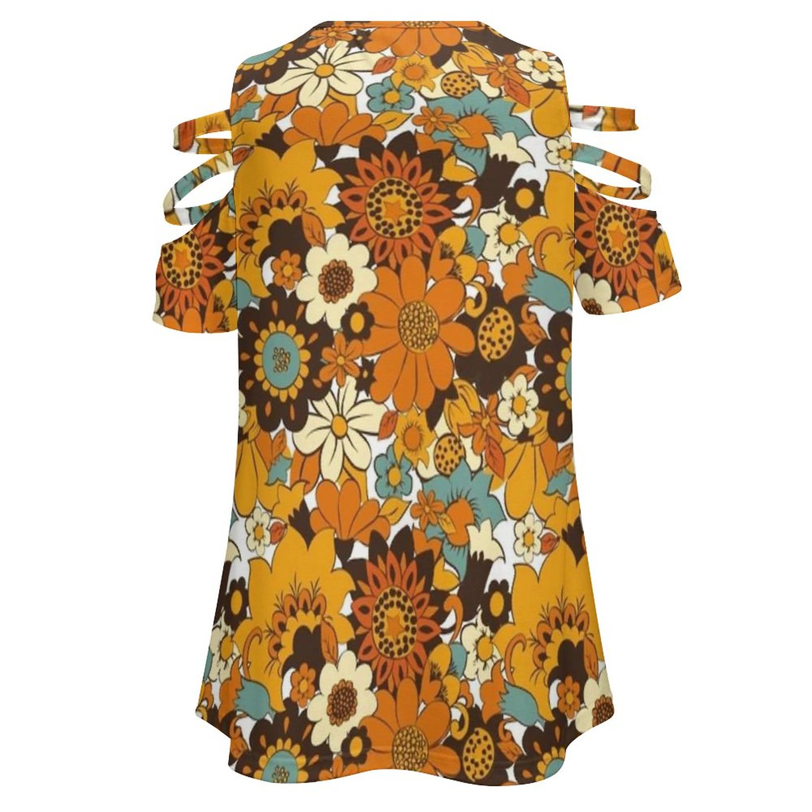 70S 60S Retro Flower Power , F - Women'S Fashion In The 70S ulasan dan harga