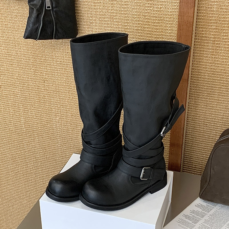 Eilyken New Design Belt Buckle - Winter Fashion Women Boots ulasan dan harga