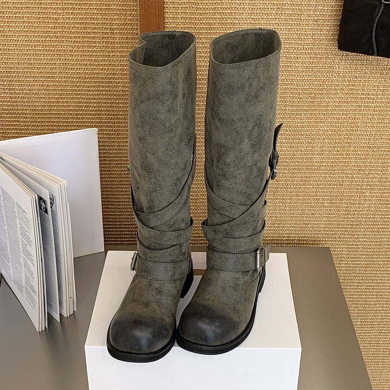 Eilyken New Design Belt Buckle - Winter Fashion Women Boots ulasan dan harga
