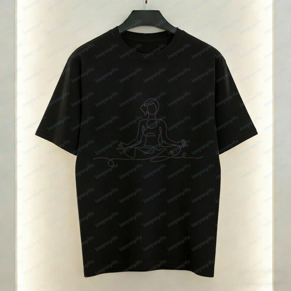 Yoga Pose T-Shirt Minimalist L - Women Fashion Pose ulasan dan harga