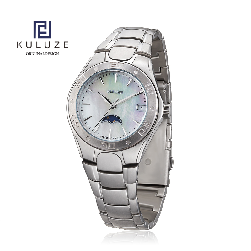 KULUZE Titanium Lady Watch Swi - Women'S Fashion Digital Watch ulasan dan harga